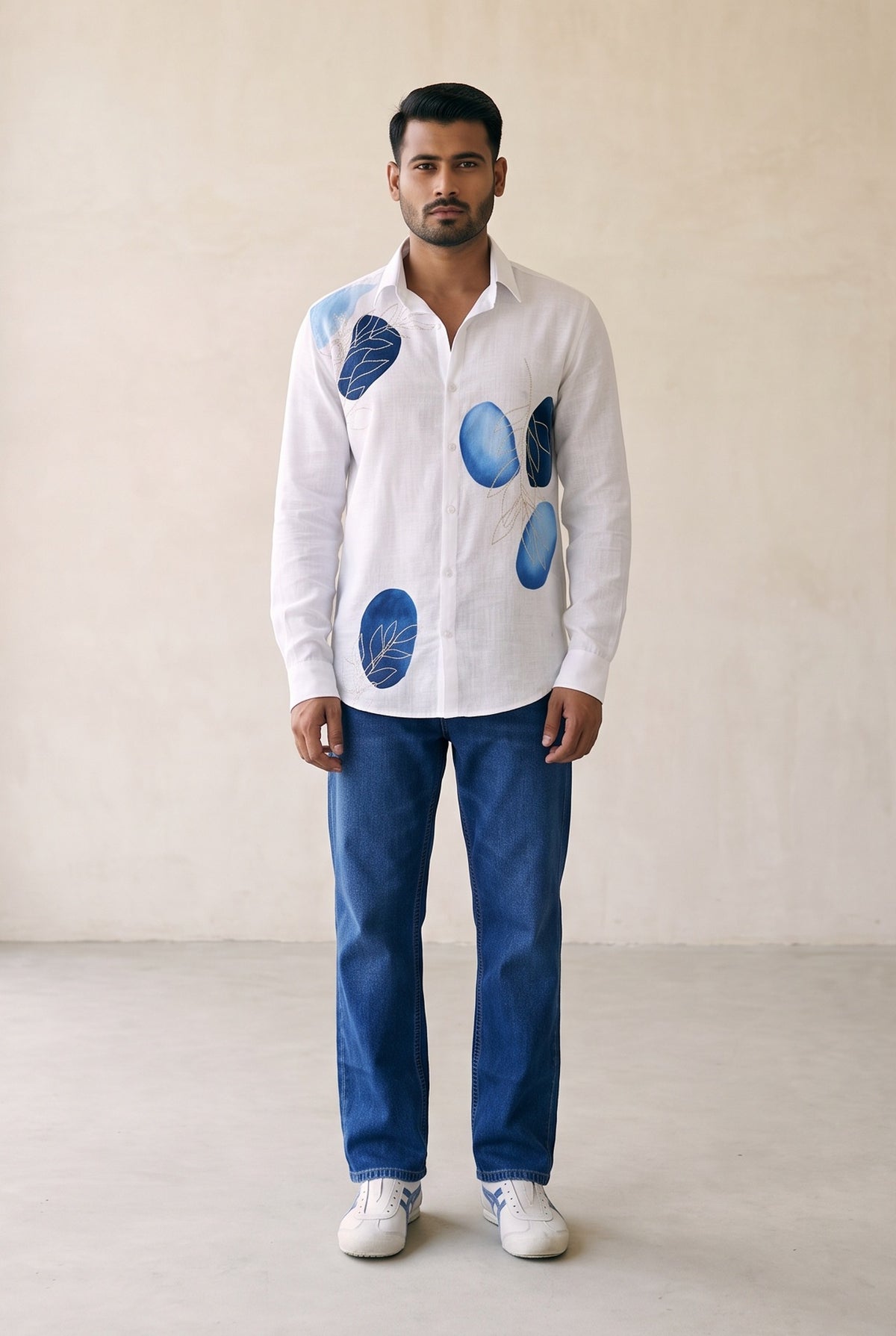 The Azure Leaf Shirt