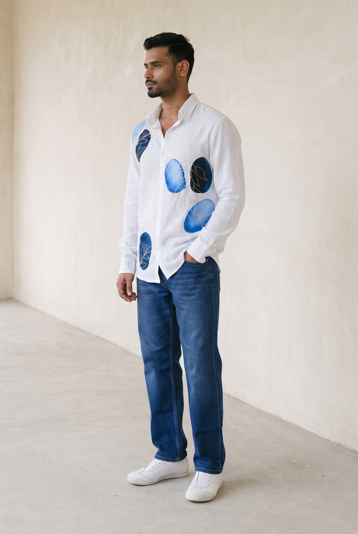 The Azure Leaf Shirt