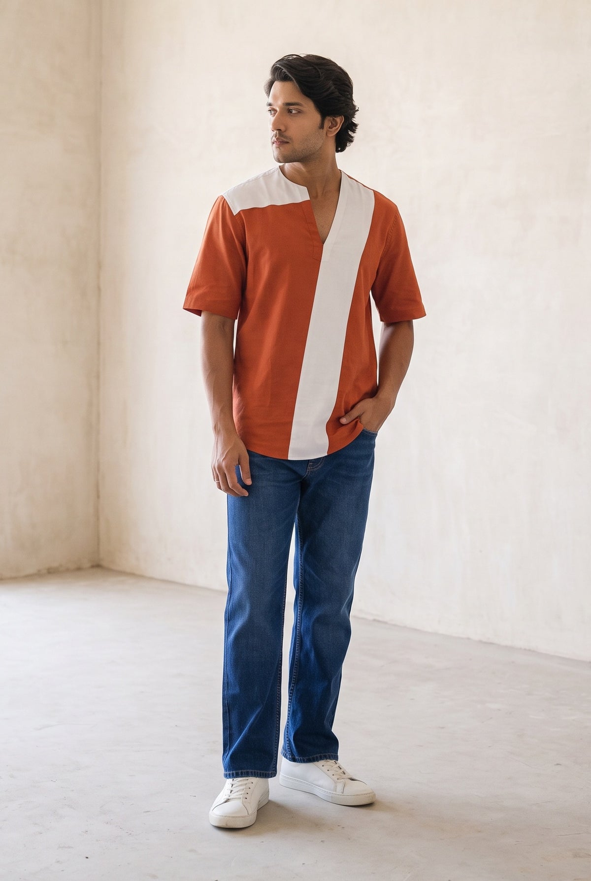 Dual Tone Resort Shirt