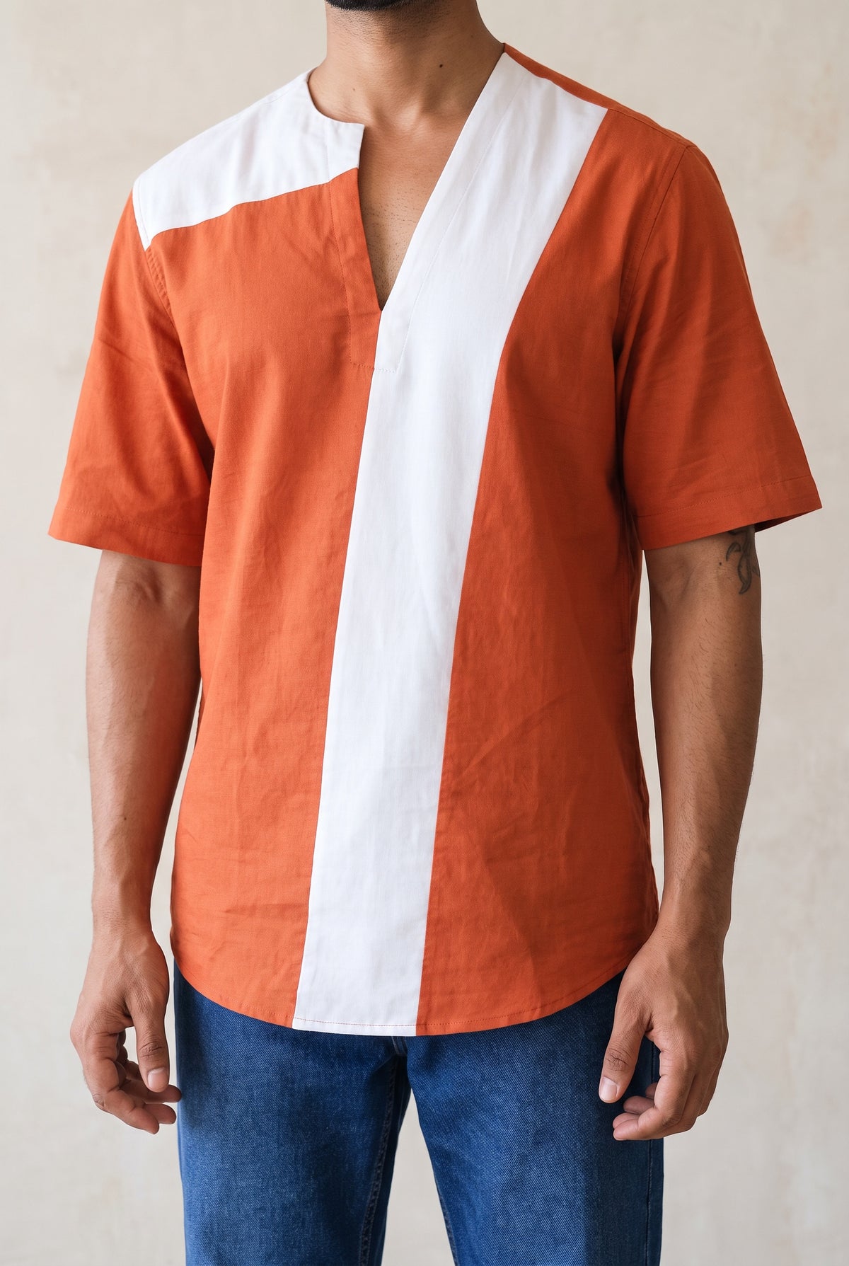 Dual Tone Resort Shirt