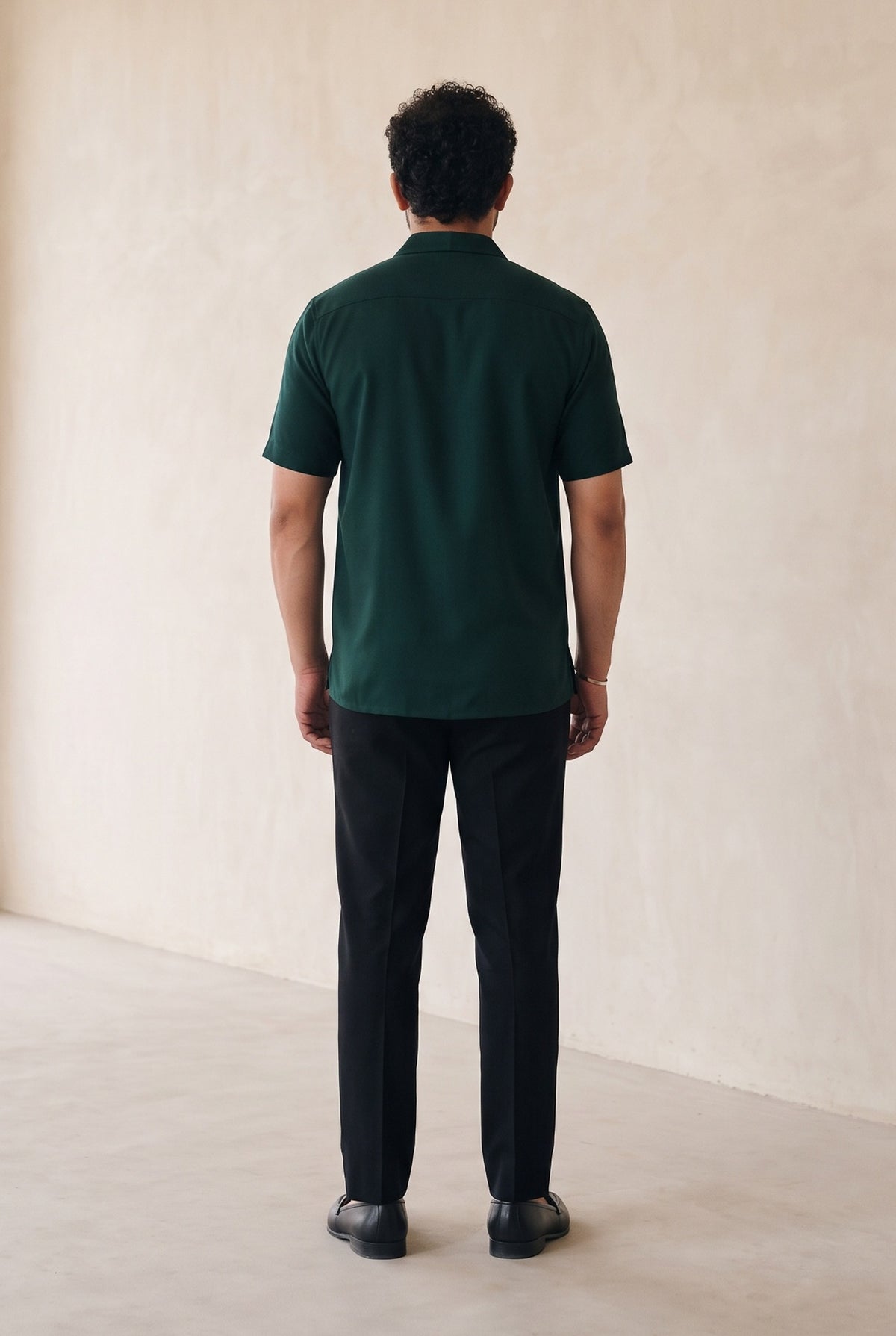 The Emerald Wrap Shirt