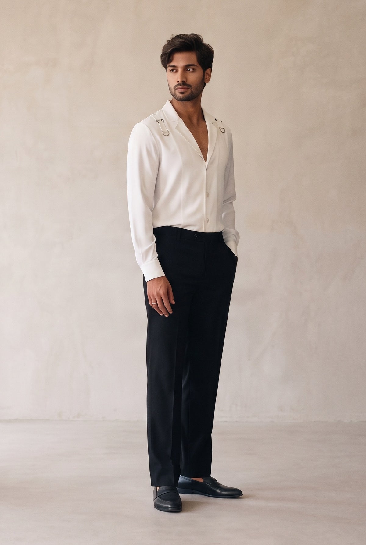 The Ivory Harness Shirt