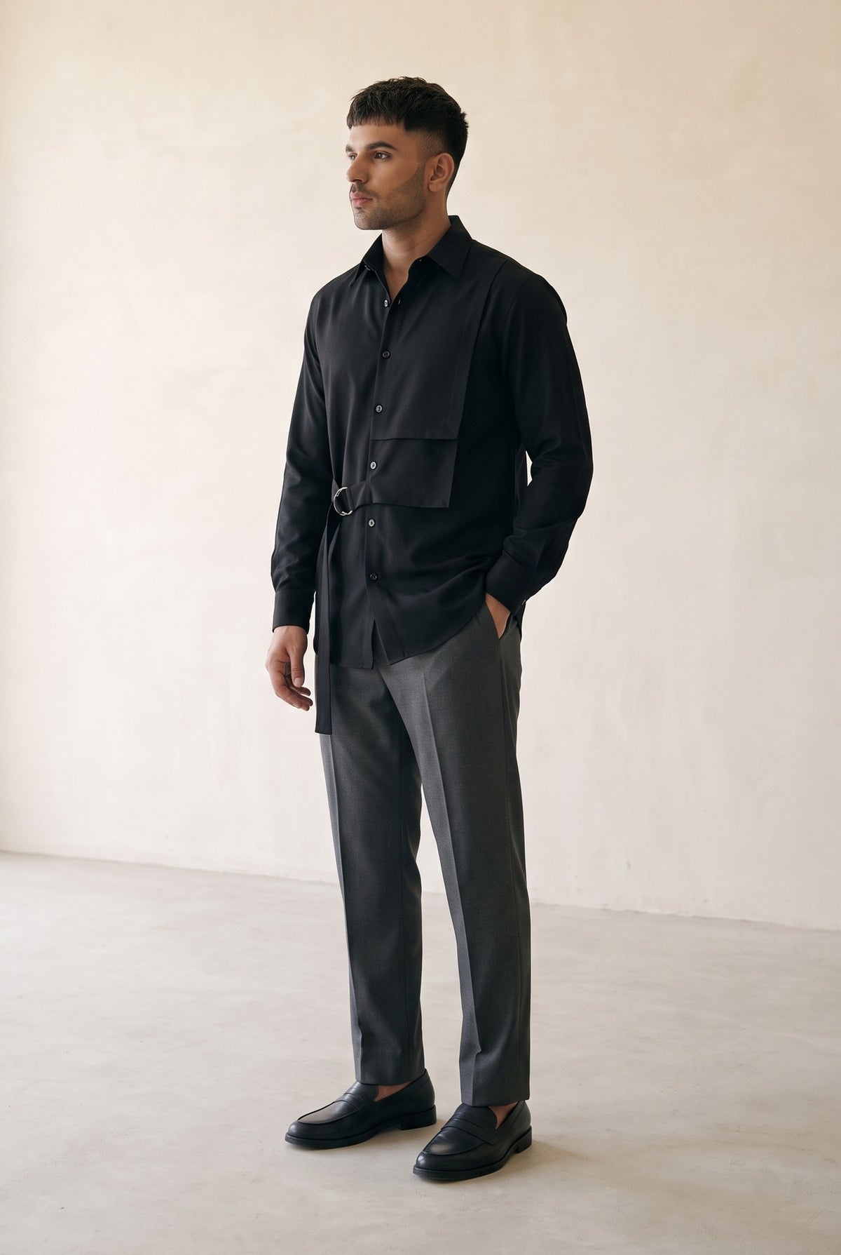 The Midnight Wrap Shirt