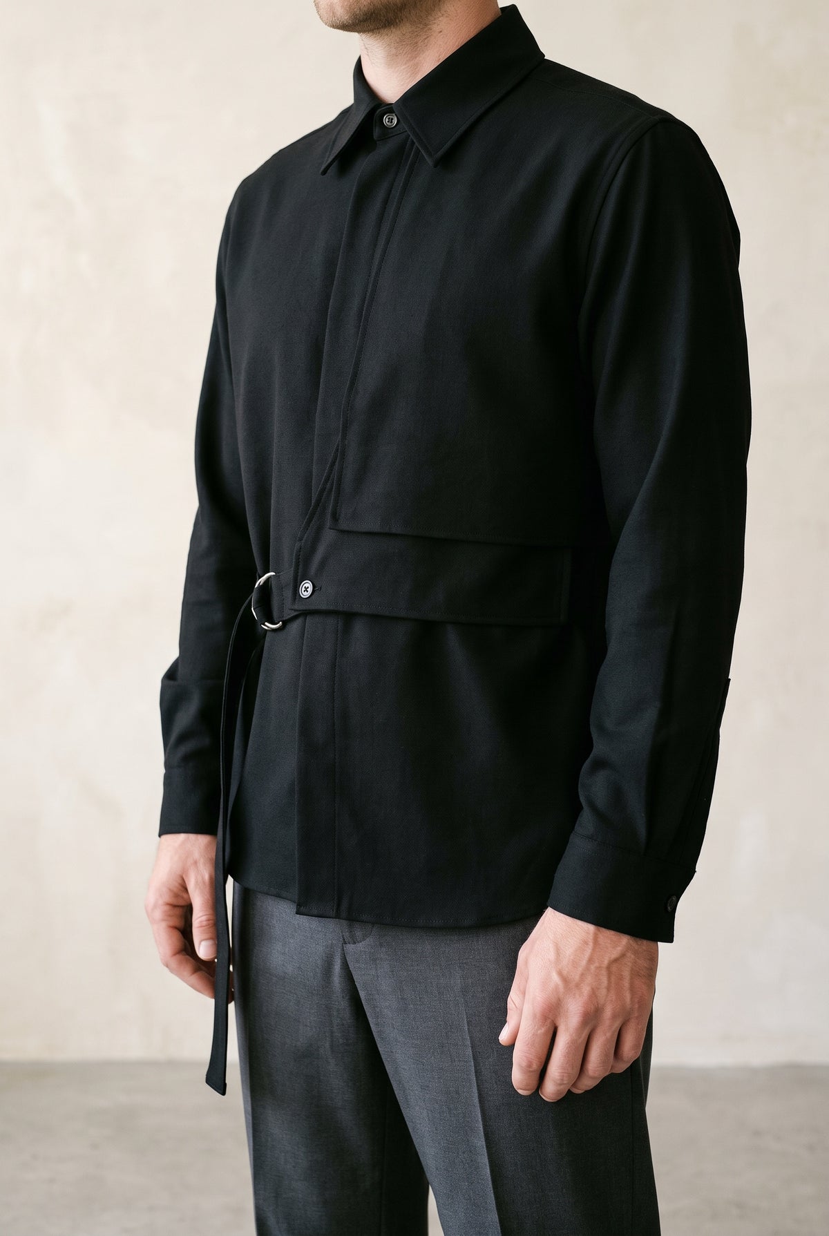 The Midnight Wrap Shirt