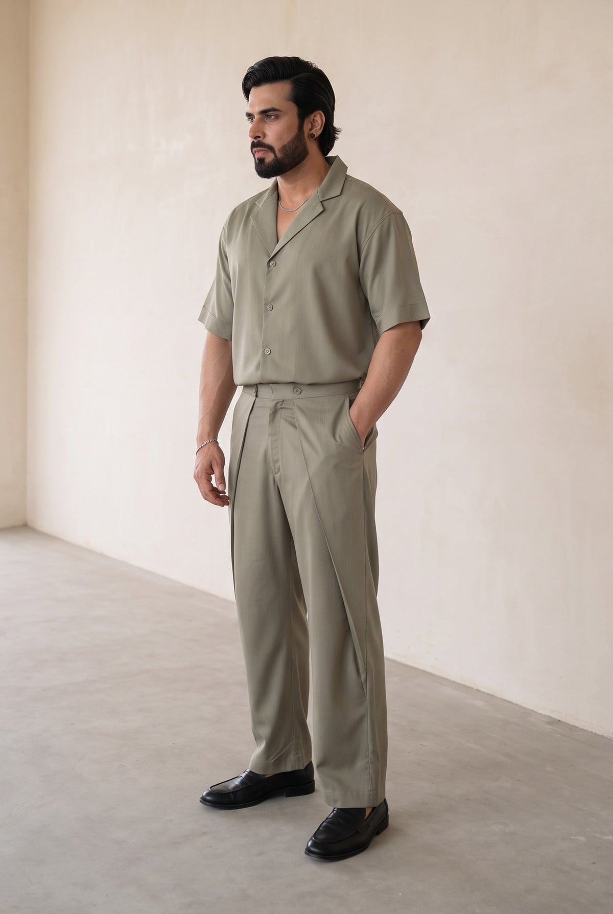 The Olive Eclipse Co-ord